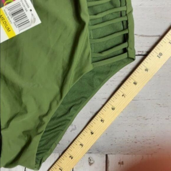 NWT Becca High Waist Enchanted Bikini Bottom - Picture 8 of 10